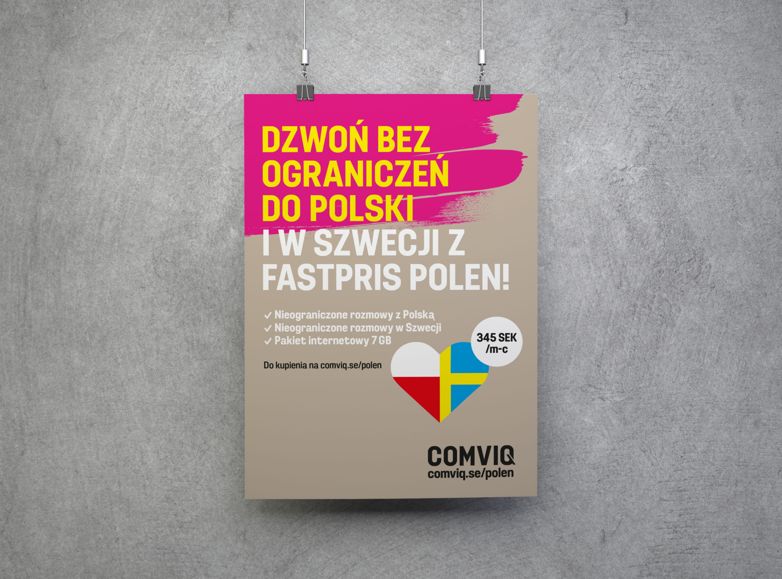 Comviq Fastpris Polen